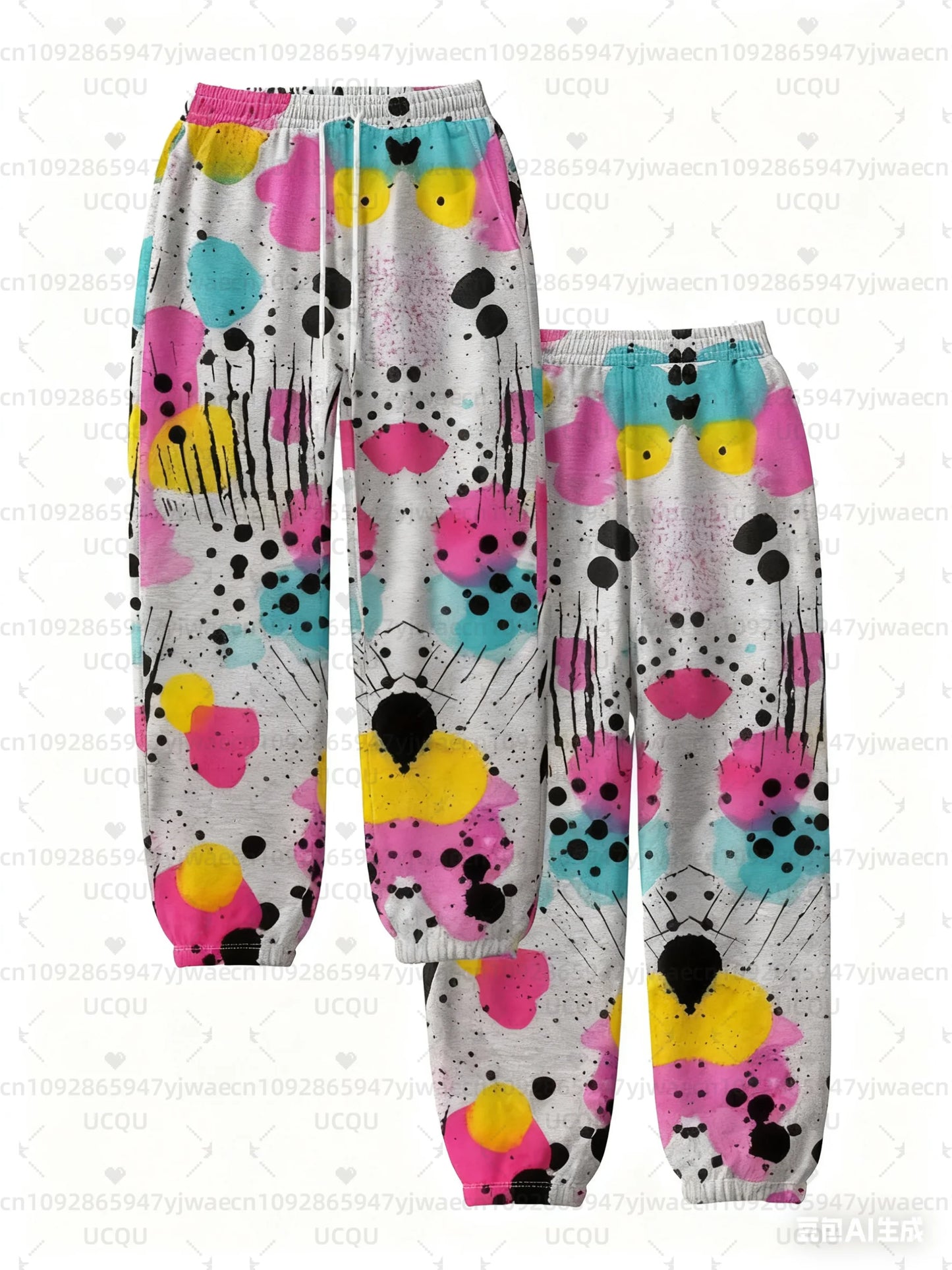 Women's Relaxed Fit Drawstring Jogger Pants