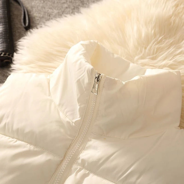 Womens Padded Puffer Sleeveless Parka Jacket - Various Colors