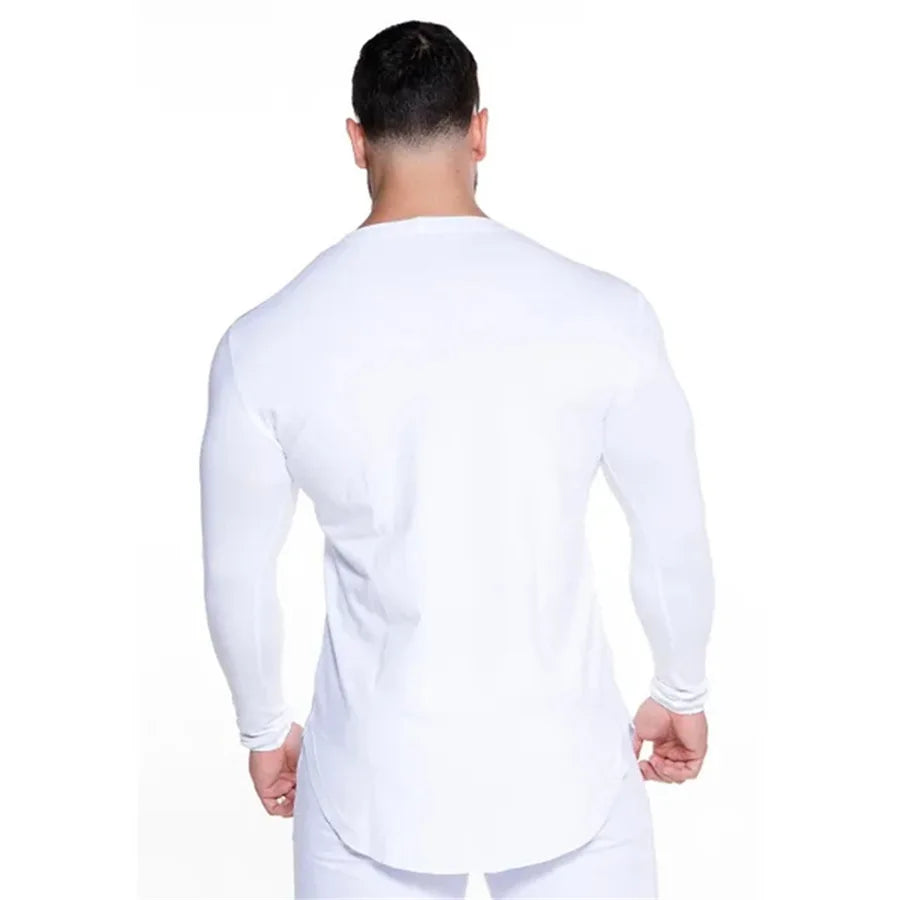 Men's Slim Fit Long Sleeve Casual Quick-Dry Sweater