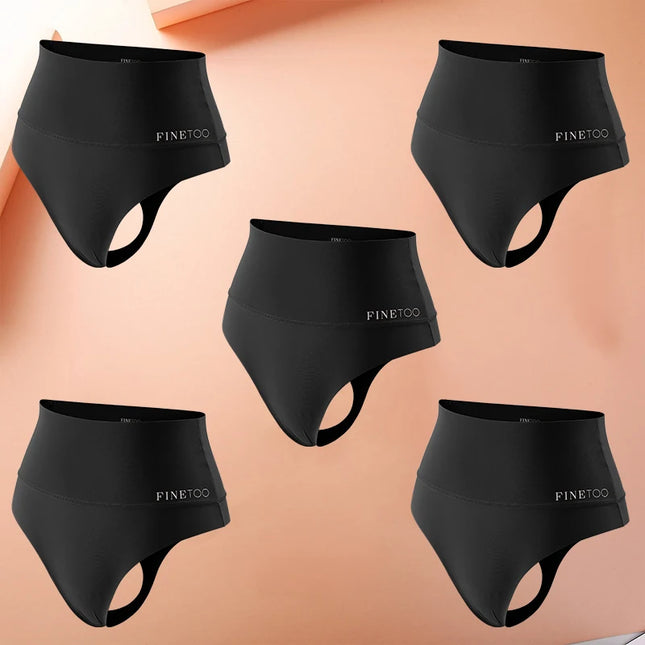 5-Piece Women's High Waist Seamless Body Shaper Panties