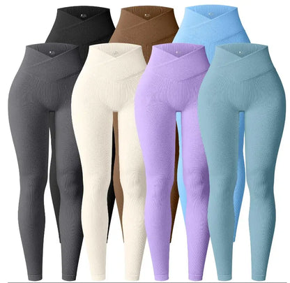 V-Shaped Waist Fitness Leggings for Women