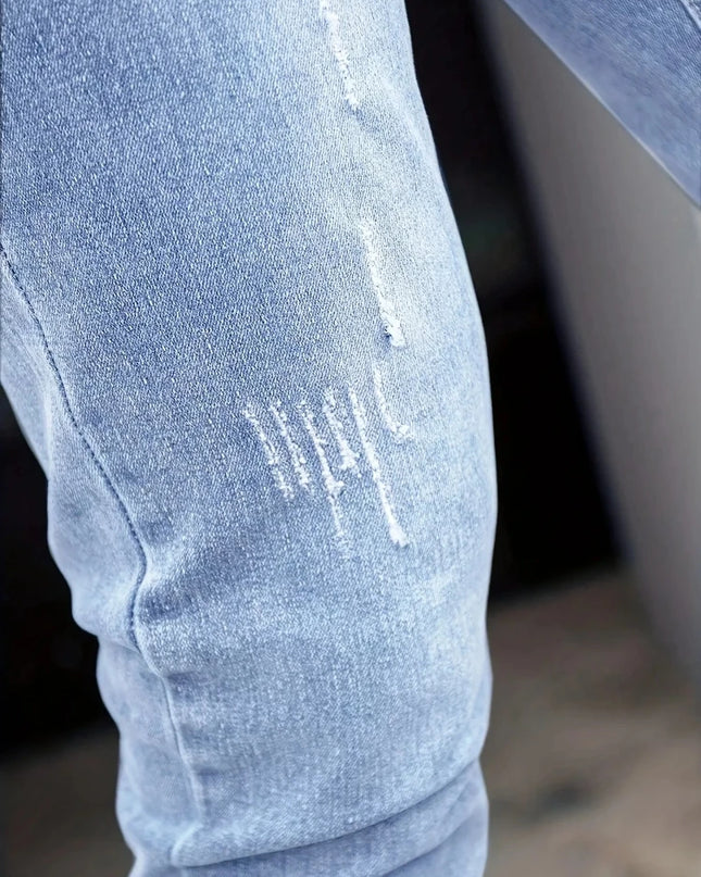 Men's Vintage Casual Stretch Denim Jeans