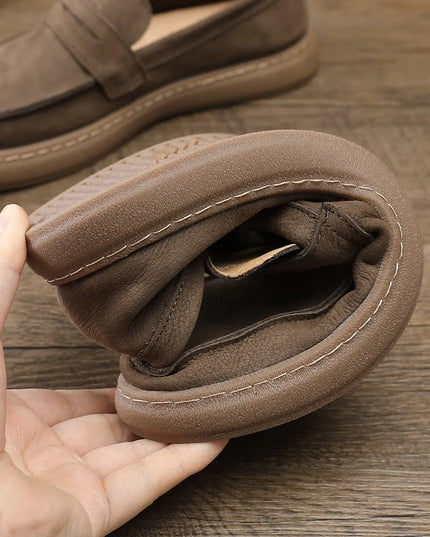 Men's Casual Cow Suede Leather Loafers