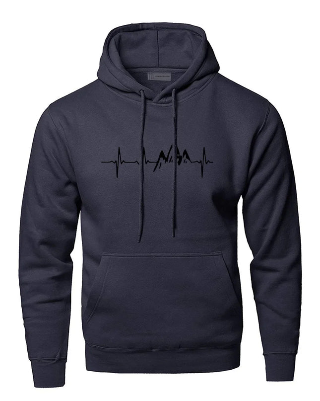 Men’s Loose Fit Hoodie Sweatshirt – Comfortable Casual Style