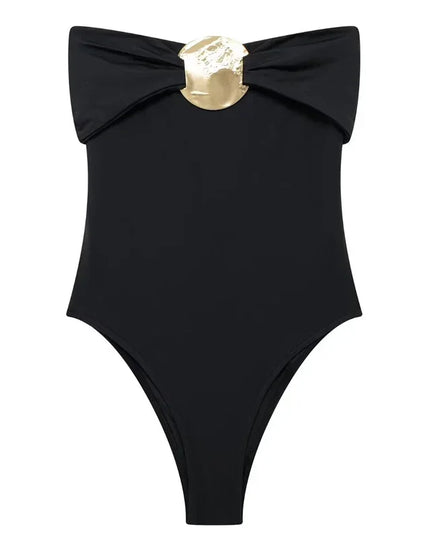Women's Bow-Accent Bodysuit