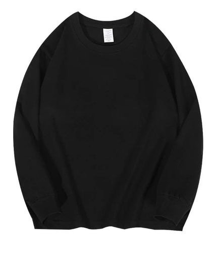 Men's Cotton Long Sleeve Casual Loose Fit Sweater