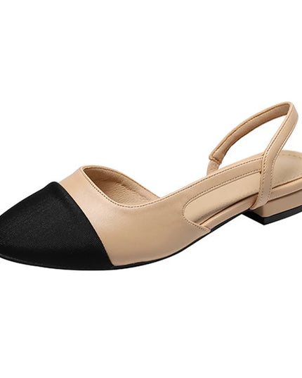 Women's Comfortable Flat Sandals - Non-Slip with Low Heel