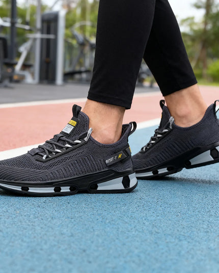 Baasploa Men's Lightweight Sneakers - Breathable, Non-Slip Designer Shoes