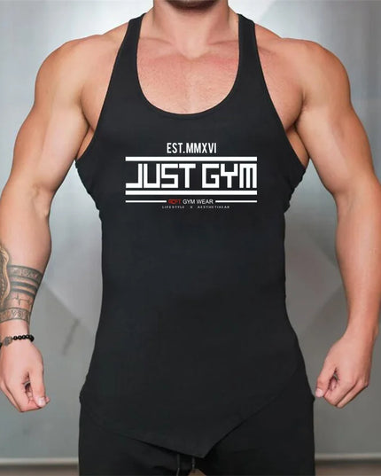 Men's Breathable Cotton Fitness Vests - Lightweight Tank Top