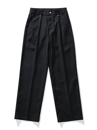 Men's Straight Fit Loose Pants – Comfortable Casual Men's Trousers for Everyday Wear