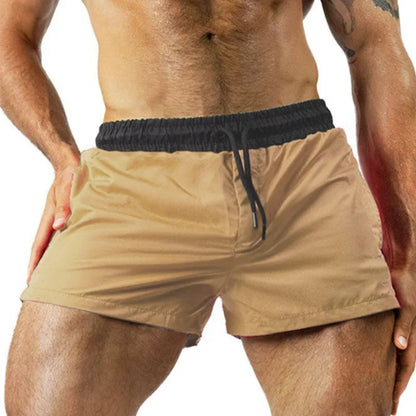Men's Sports Shorts - Lightweight, Breathable, Quick-Drying, Three-Point Design