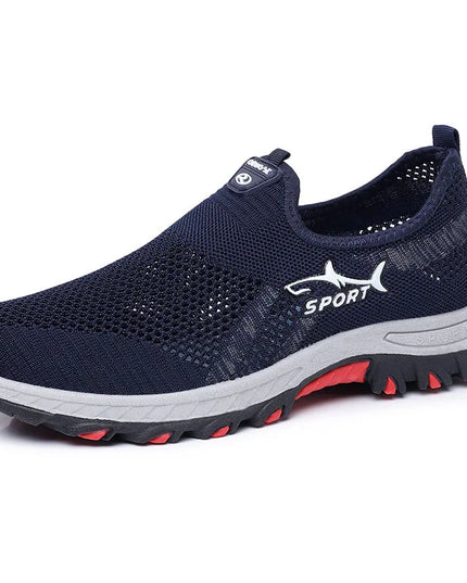 Men's Mesh Breathable Slip-On Sneakers