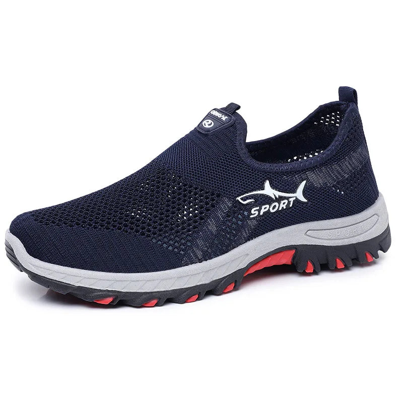 Men's Mesh Breathable Slip-On Sneakers