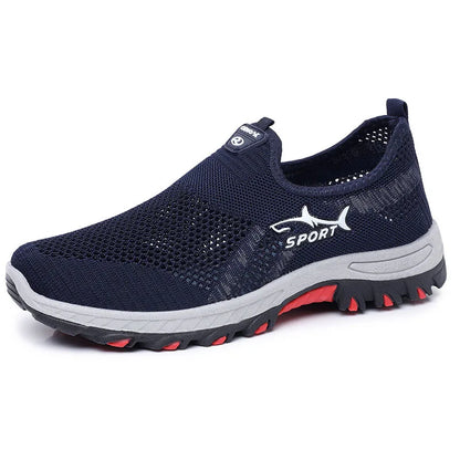 Men's Mesh Breathable Slip-On Sneakers