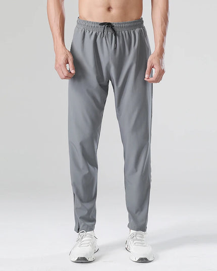 Men's Quick-Dry Sweatpants with Zipper Pockets
