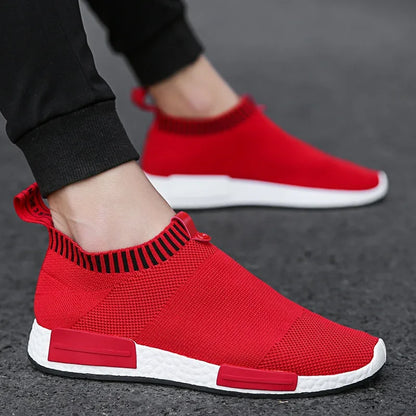 Lightweight Mesh Slip-On Sneakers – Breathable, Comfortable, and Easy to Wear