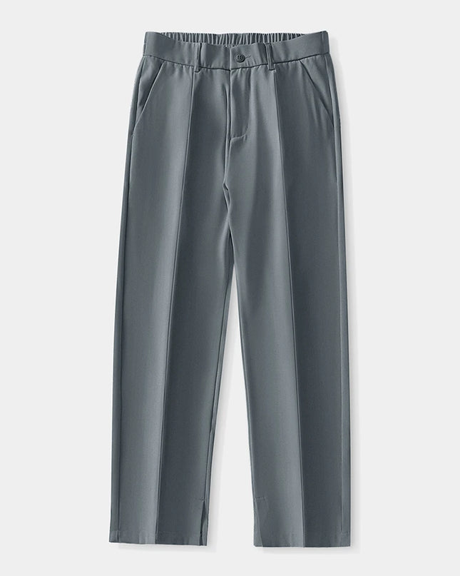 Men's Korean Style Straight Loose Wide Leg Casual Pants