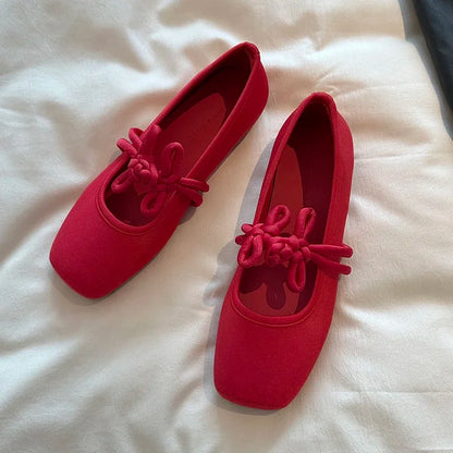 Elegant Women’s Satin Mary Jane Shoes