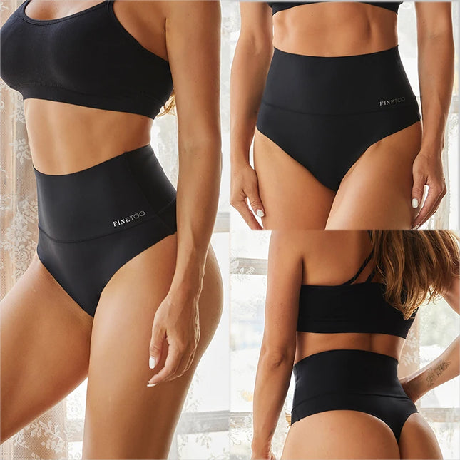 5-Piece Women's High Waist Seamless Body Shaper Panties