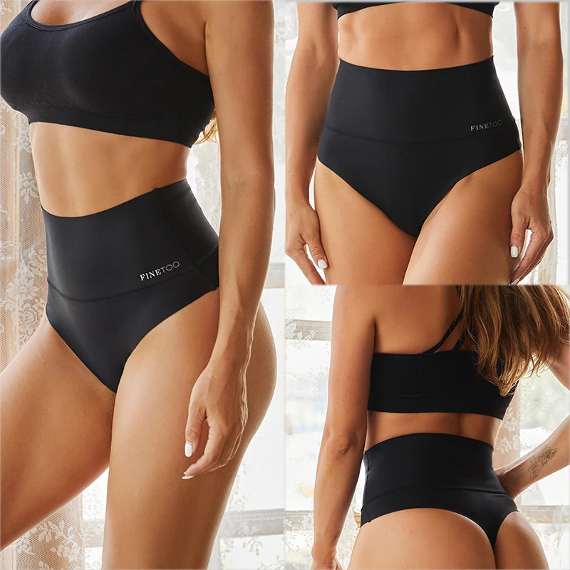 5-Piece Women's High Waist Seamless Body Shaper Panties