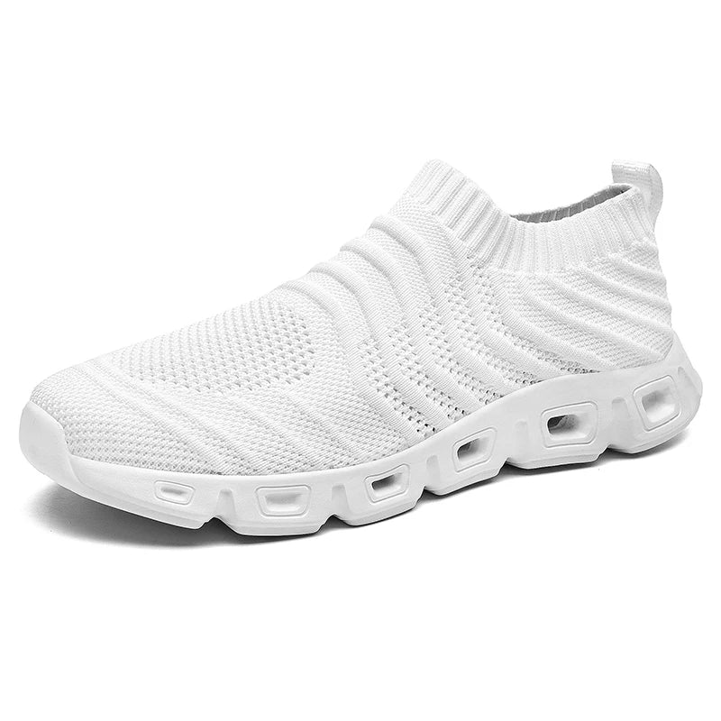 Men's Harajuku Style Breathable Slip On Sneakers