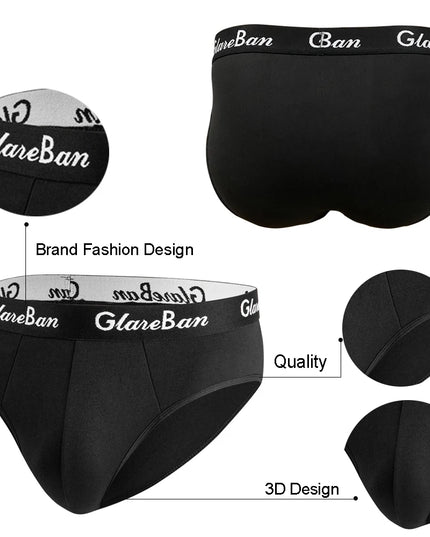 7-Pack Men's Boxer Briefs – Comfortable and Stylish Underwear for Men