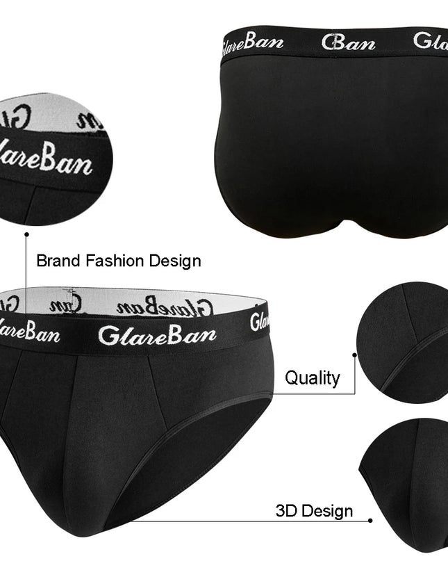 7-Pack Men's Boxer Briefs – Comfortable and Stylish Underwear for Men