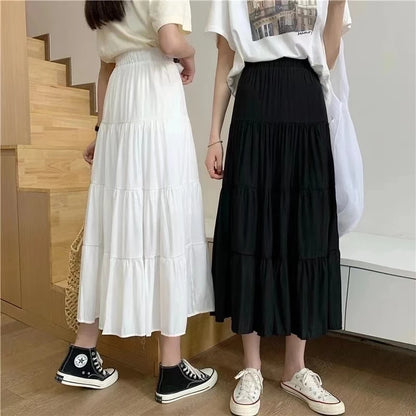 High-Waisted Long Skirts for Women