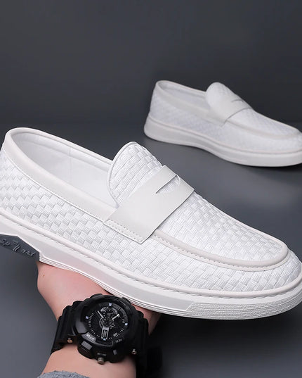 Men's Slip-On Loafers with Soft Sole and Anti-Slip Design