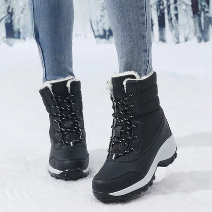 Women's Chunky Platform Ankle Boots – Non-Slip, Stylish