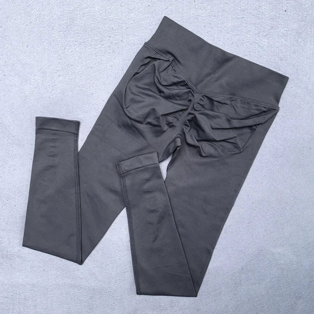 Women's Scrunch Butt-Lifting Ribbed Leggings