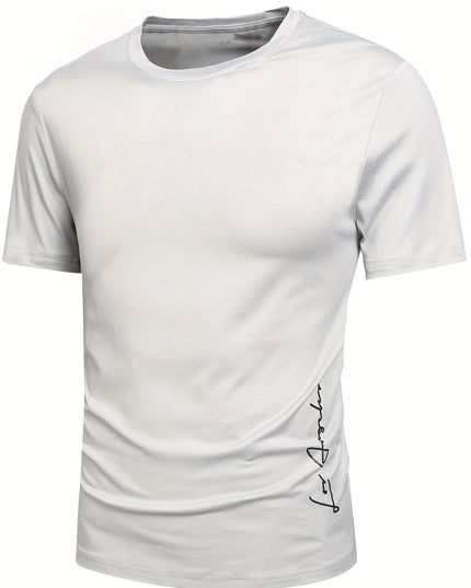 Men's Cotton T-Shirt with Los Angeles Print