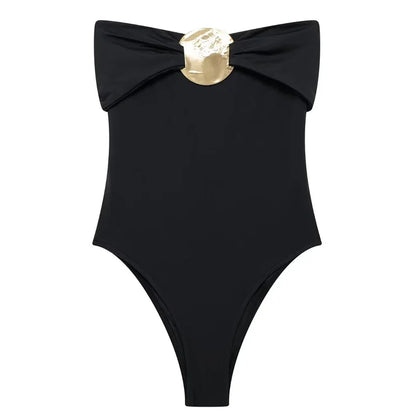 Women's Bow-Accent Bodysuit