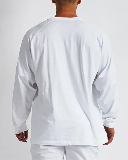 Oversized Men's Loose Fit Long Sleeve Breathable Sweater