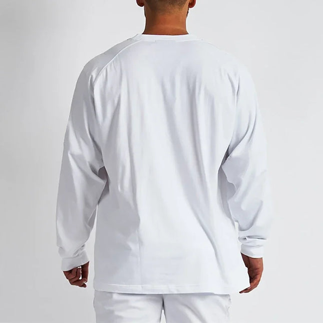 Oversized Men's Loose Fit Long Sleeve Breathable Sweater