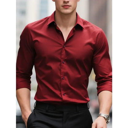 Men's Smart Casual Button Up Shirt