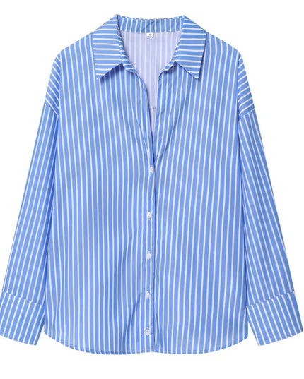 HXAO Women's Oversized Button-Up Shirt