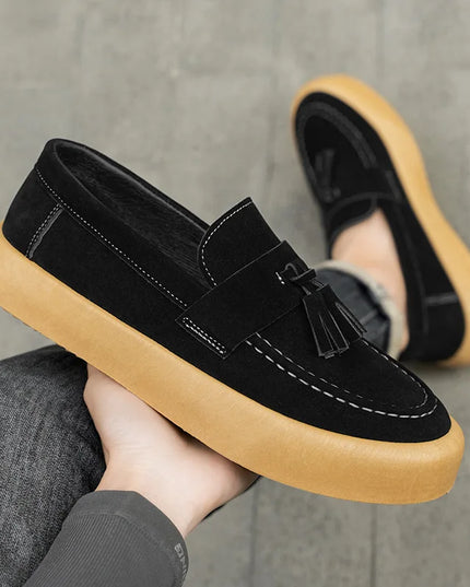 Men's Faux Suede Loafers