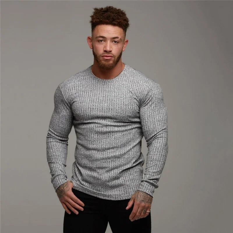 Men's Slim Fit Turtleneck Sweater – Thin Knit, Lightweight Men's Sweater