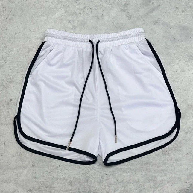 Men's Casual Athletic Shorts - Quick-Drying, Breathable Mesh