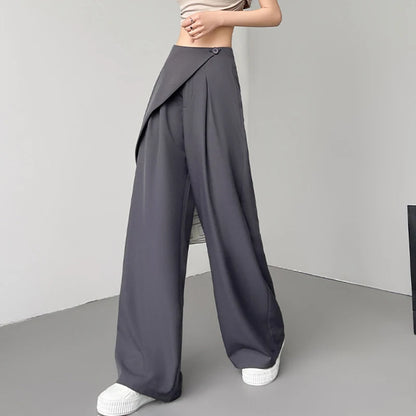 Women's High Waist Wide Leg Casual Pants