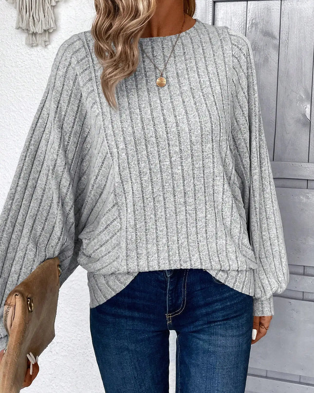 Women's Casual Long Sleeve Knit Sweater