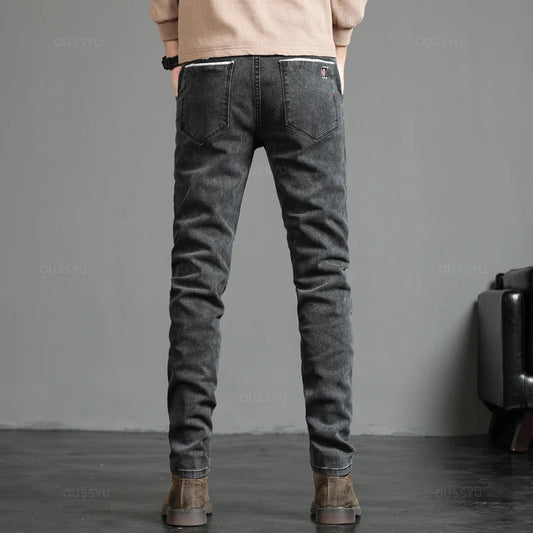 Men's Stretch Skinny Jeans - Slim Fit Men's Pants for Comfortable & Stylish Look