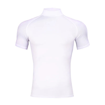 Men's Compression Turtleneck Shirt – Moisture-Wicking, Quick-Dry Fitness Base Layer