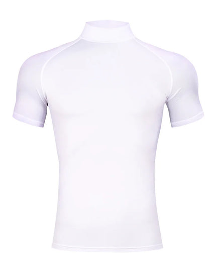 Men's Compression Turtleneck Shirt – Moisture-Wicking, Quick-Dry Fitness Base Layer