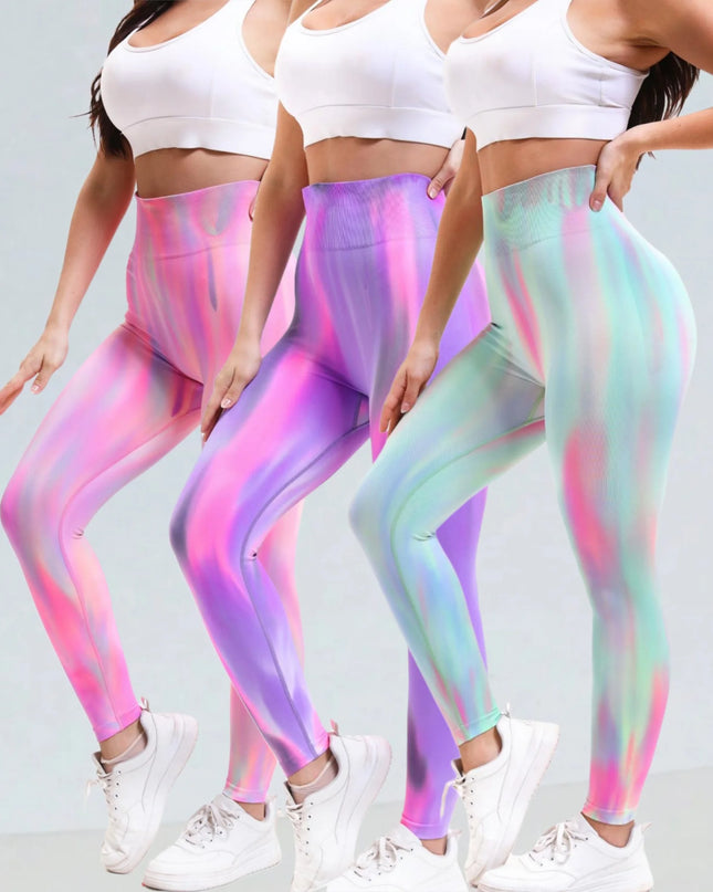 Women's Seamless Aurora High-W waist Leggings