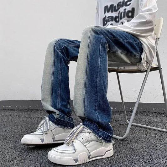 Men's Gradient Vintage Straight Jeans
