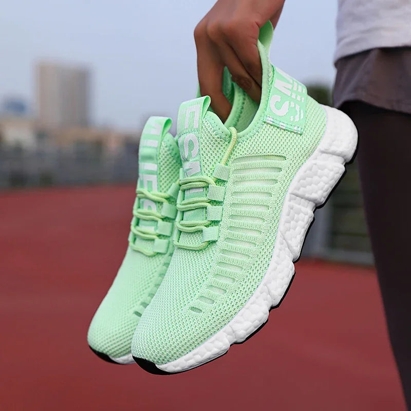 Sneakers for Women  Breathable Running side mesh