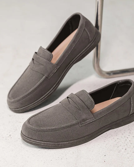 Men's Slip-On Loafers - Lightweight, Breathable, Comfortable Non-Slip Soft Sole