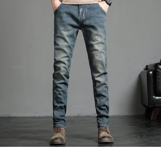 Men's Stretch Skinny Jeans - Slim Fit Men's Pants for Comfortable & Stylish Look